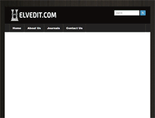 Tablet Screenshot of elvedit.com